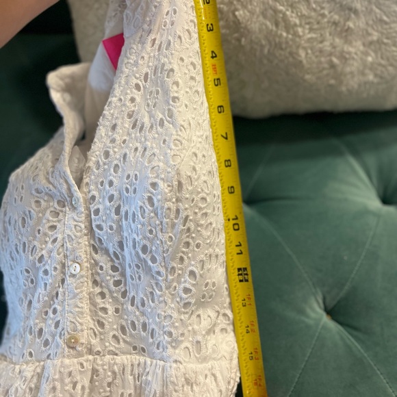 Lilly Pulitzer Trisha Eyelet Shirtdress - Picture 11 of 13